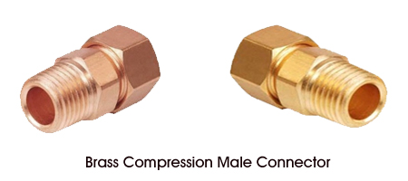 Compression Male Connector