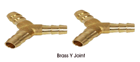 Brass Y Joint