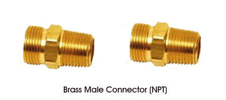 Brass Male Connector NPT