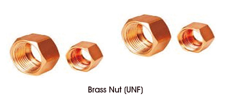 Brass Nut UNF