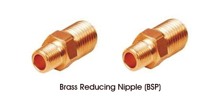 Brass Reducing Nipple BSP